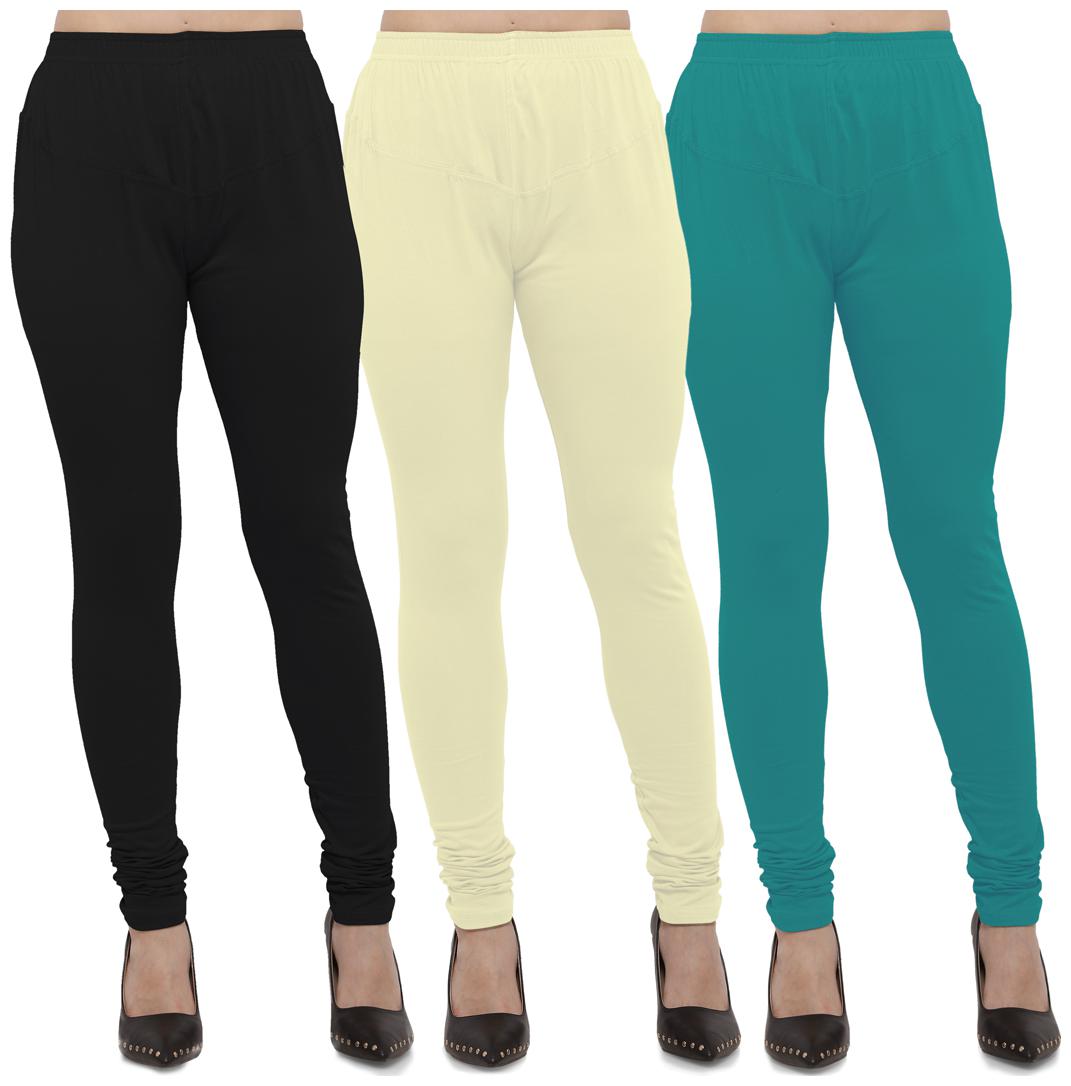 

Ziya Combo of Cotton Lycra Leggings