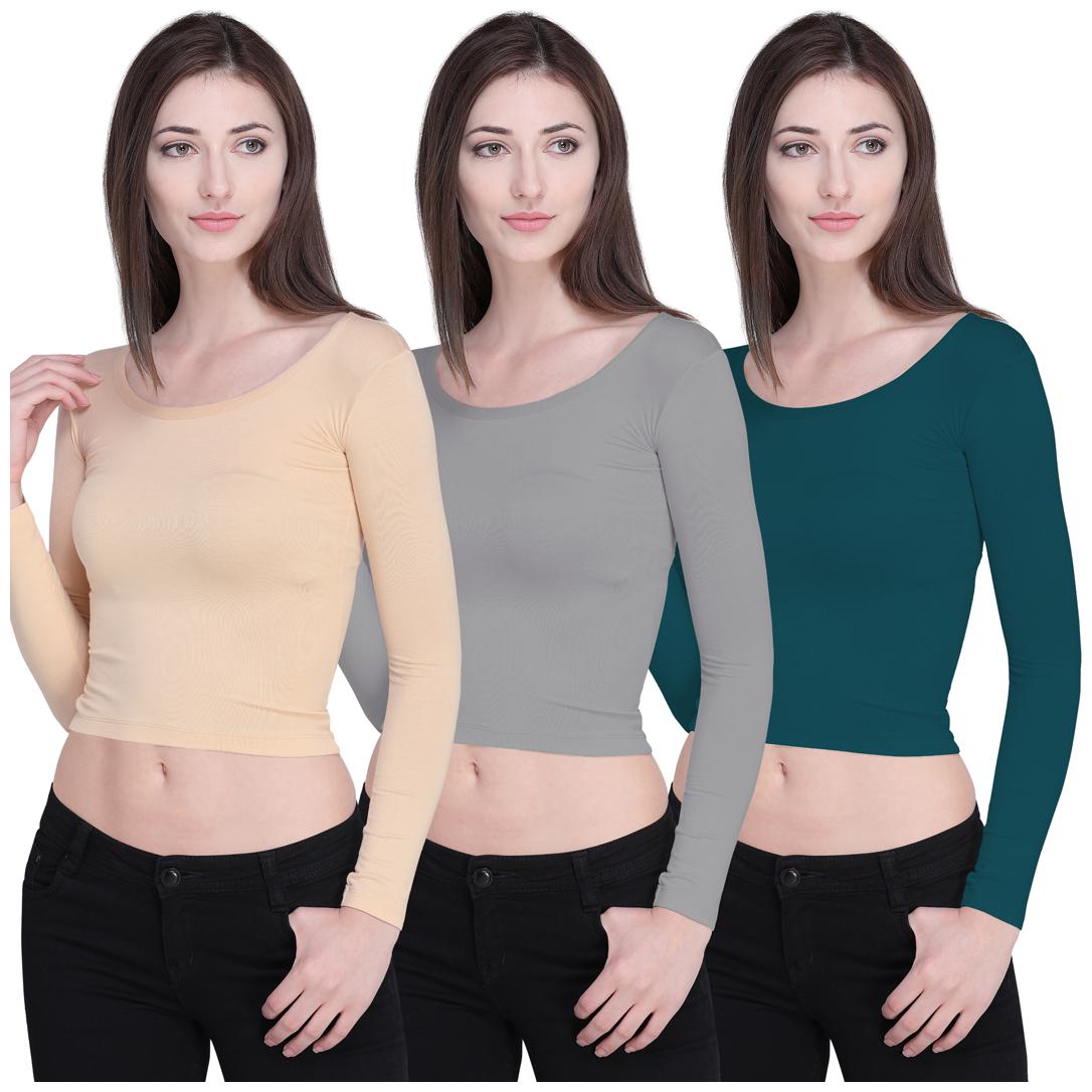 

Ziya Women Solid Regular top - Multi