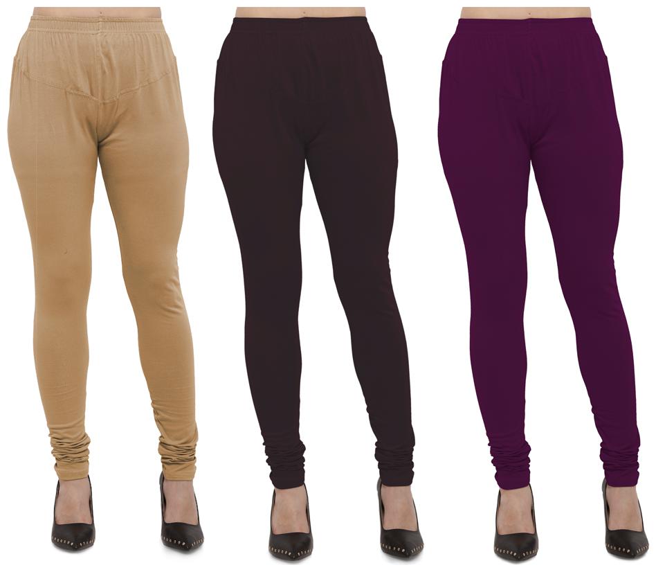 

Ziya Combo of Cotton Lycra Leggings
