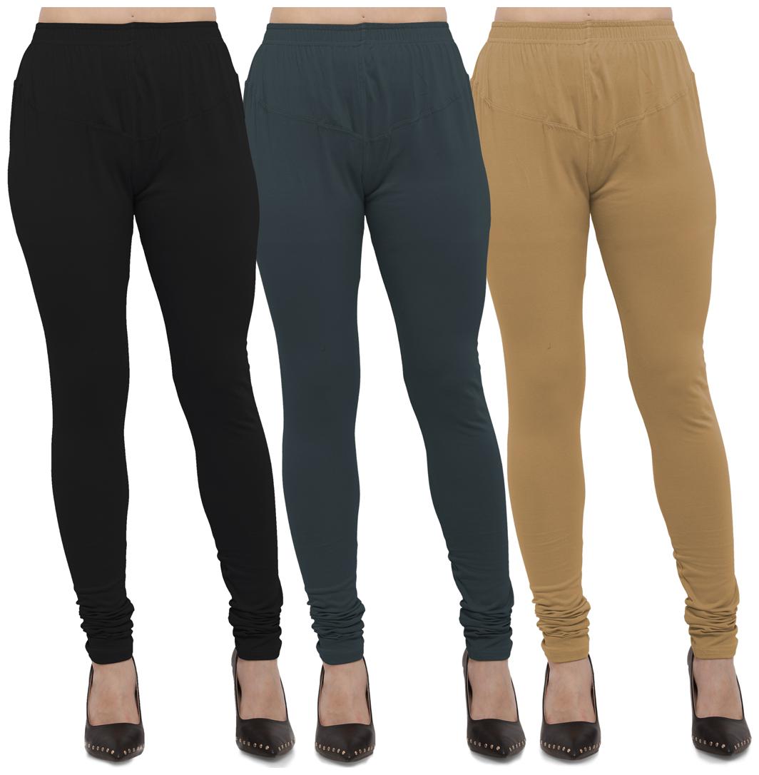 

Ziya Combo of Cotton Lycra Leggings
