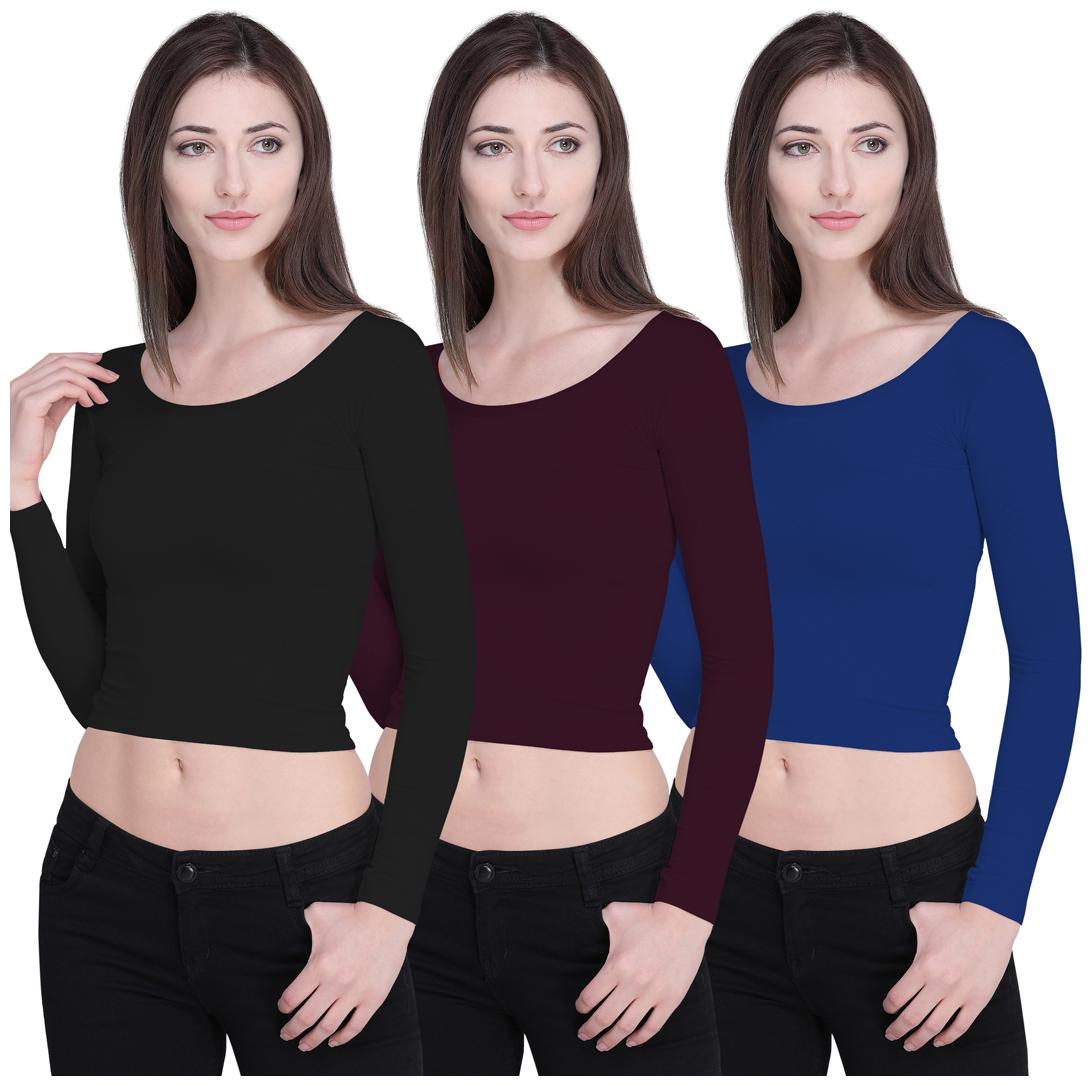 

Ziya Women Solid Regular top - Multi