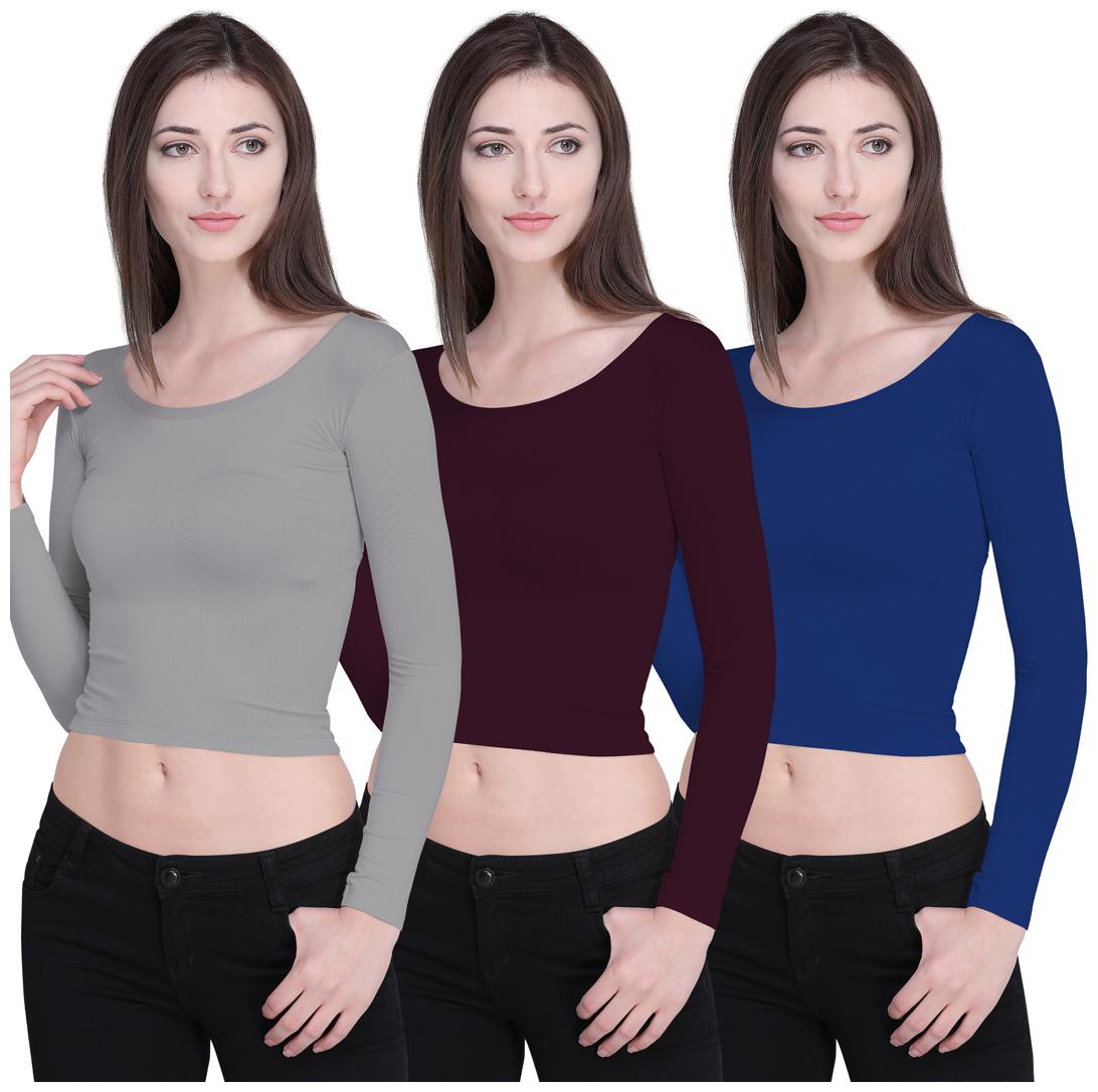 

Ziya Women Solid Regular top - Multi