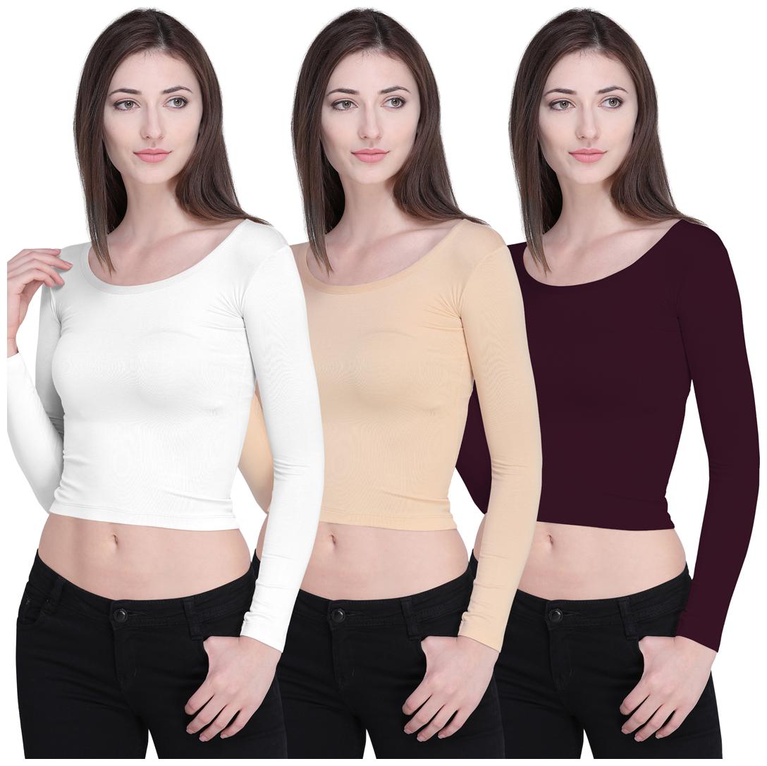 

Ziya Women Solid Regular top - Multi