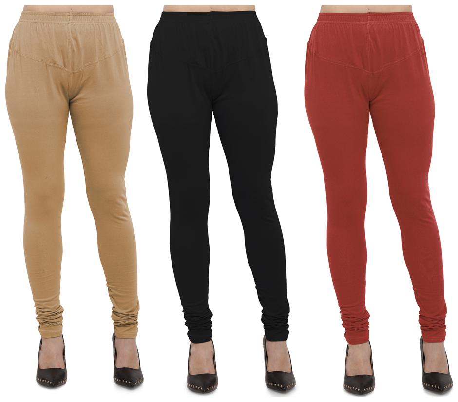 

Ziya Combo of Cotton Lycra Leggings