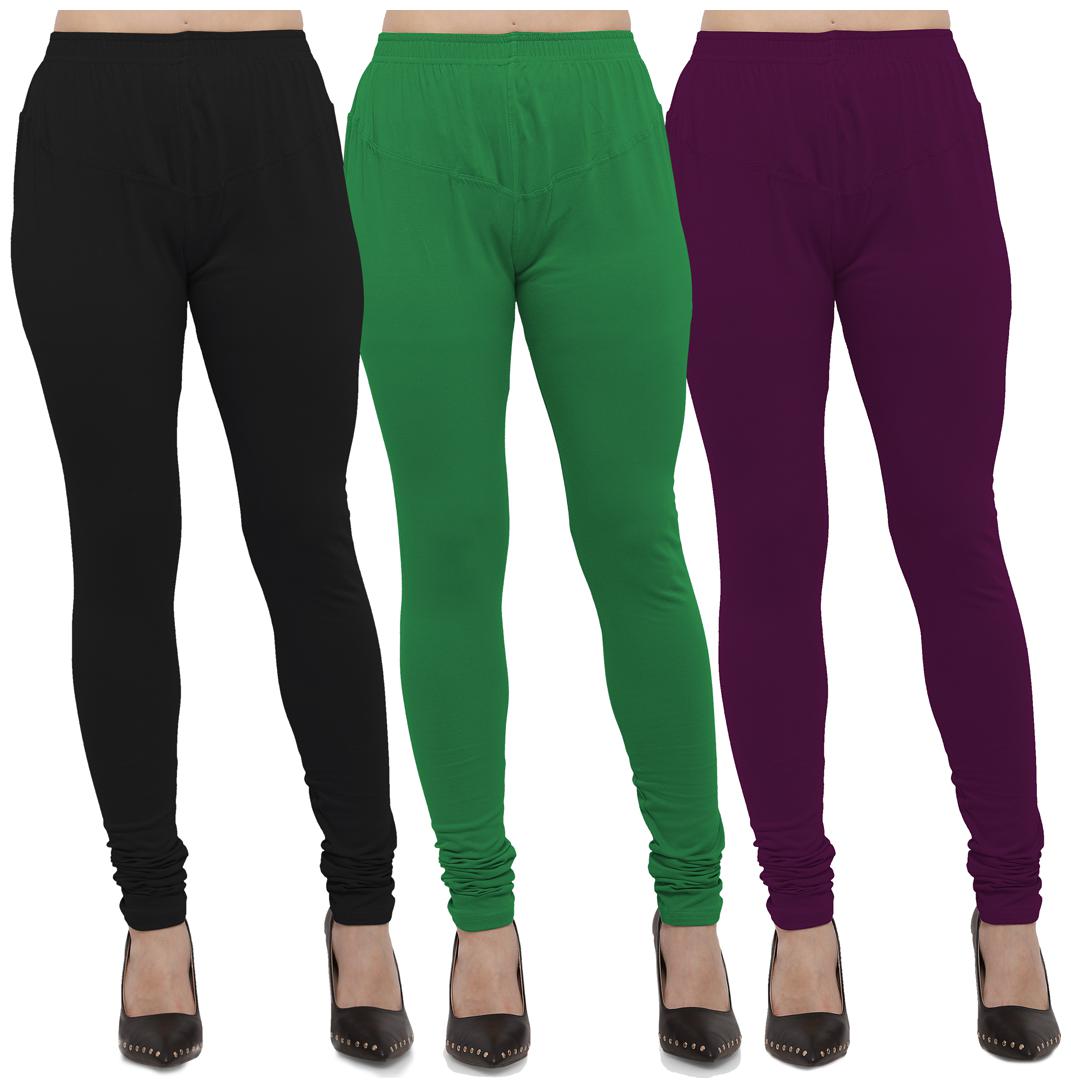 

Ziya Combo of Cotton Lycra Leggings
