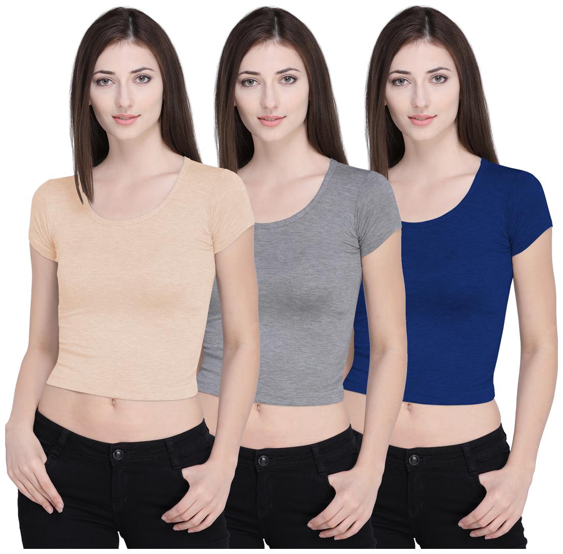 

Ziya Women Solid Regular top - Multi