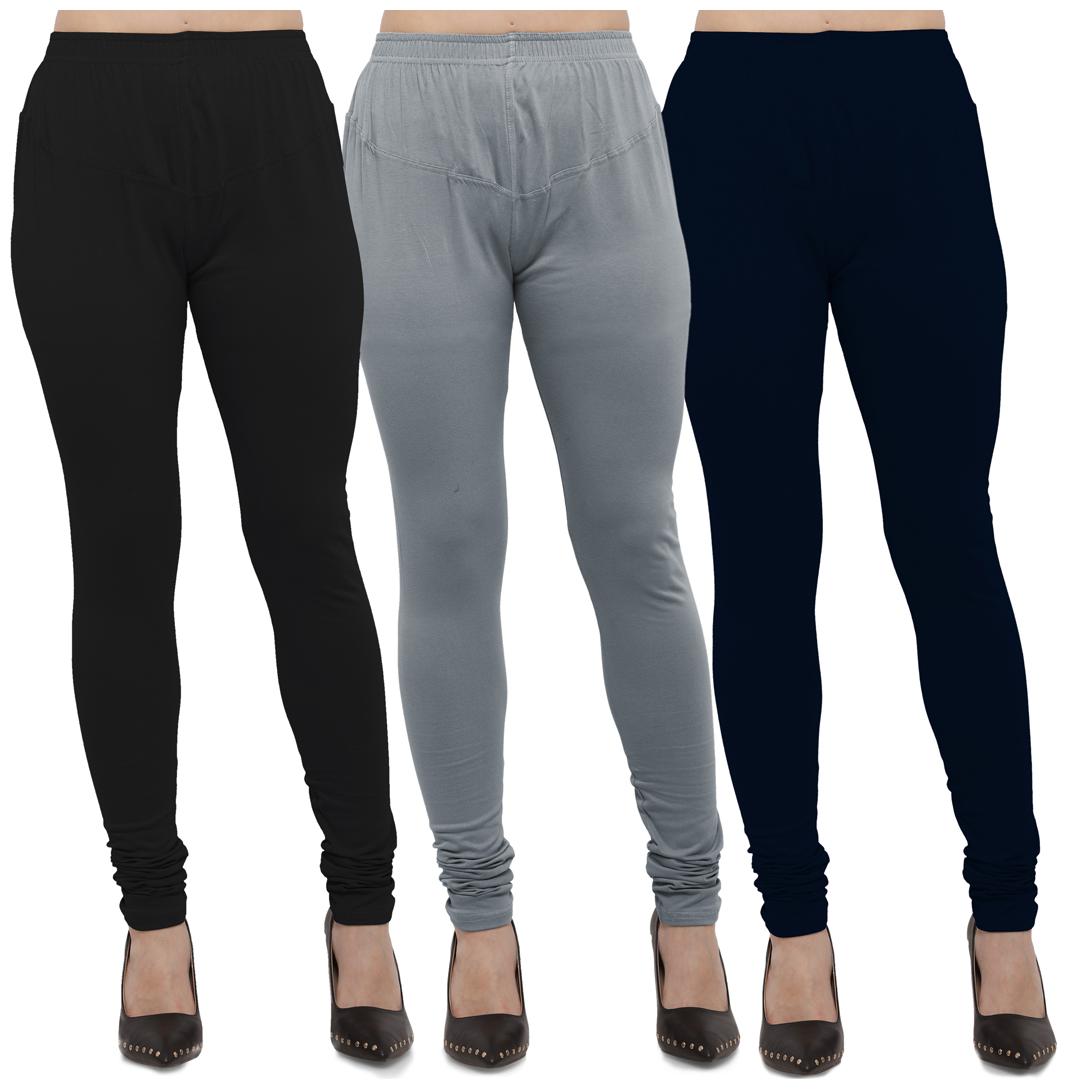 

Ziya Combo of Cotton Lycra Leggings
