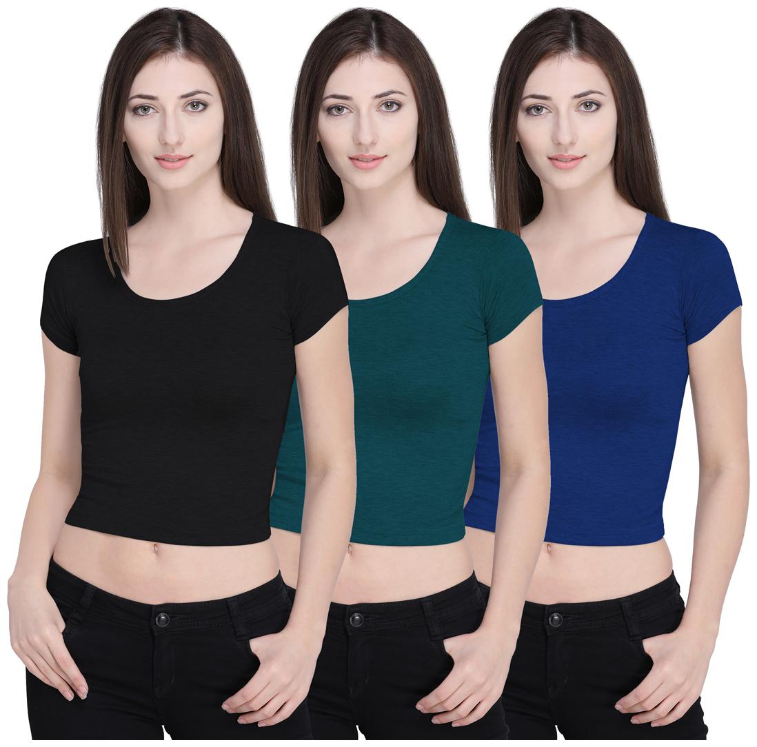 

Ziya Women Solid Regular top - Multi