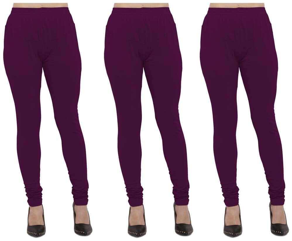 

Ziya Cotton Lycra Leggings Pack of 3