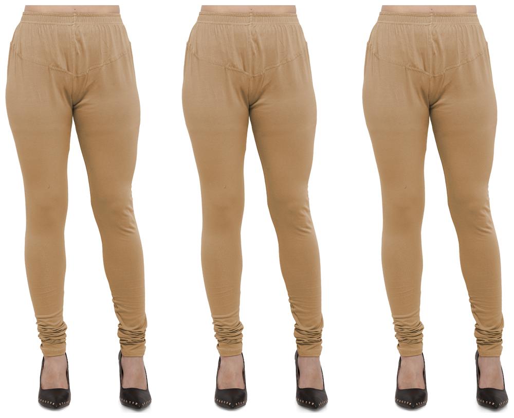 

Ziya Cotton Lycra Leggings Pack of 3