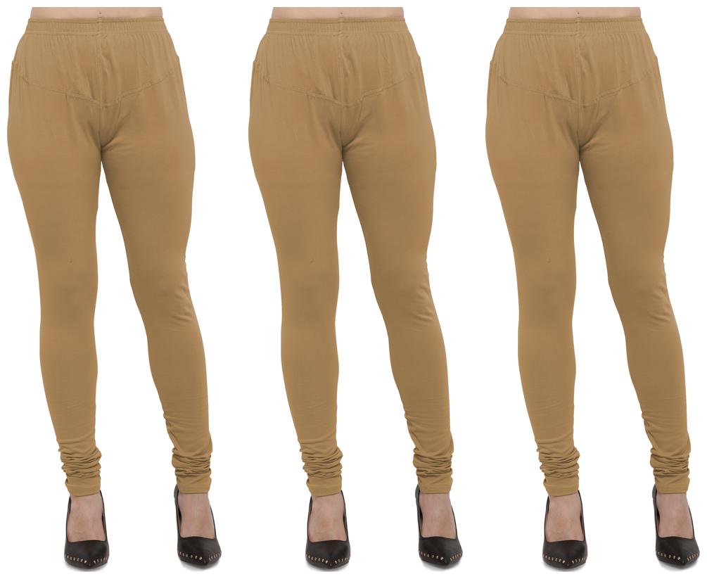 

Ziya Cotton Lycra Leggings Pack of 3