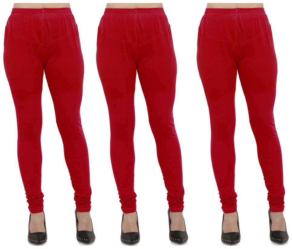 

Ziya Cotton Lycra Leggings Pack of 3