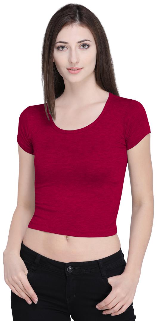 

Ziya Women Solid Regular top - Pink