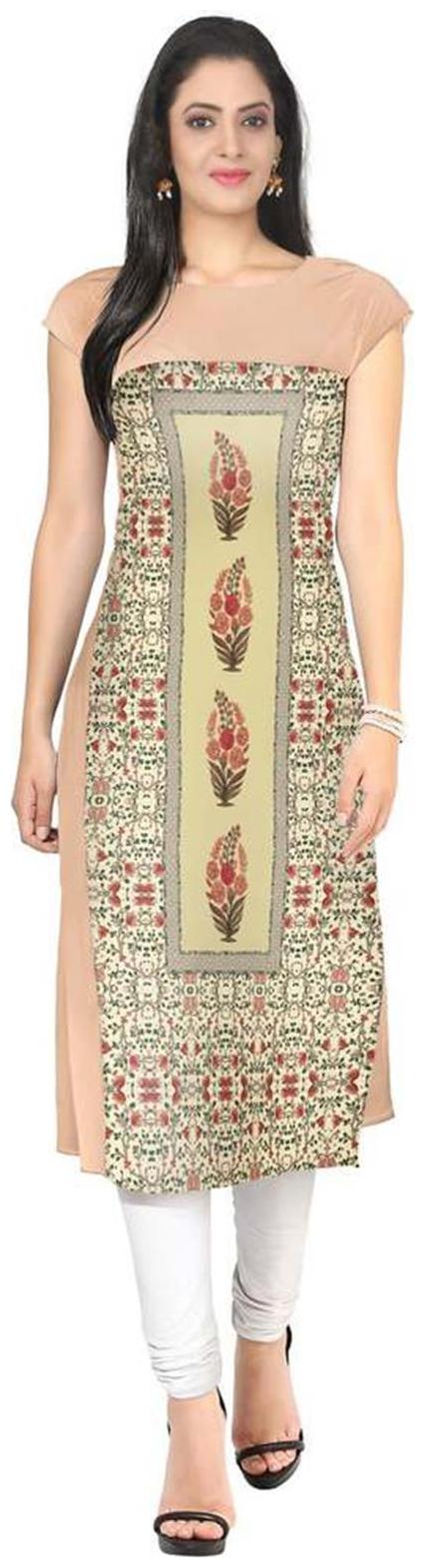 

ZIYAA Women Multi Printed Straight Kurti