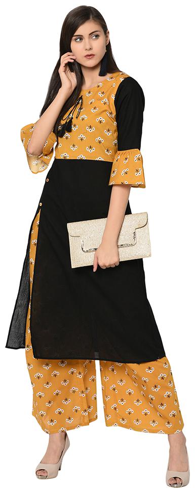 

Ziyaa Women Multi Color A-Line Digital Print Kurta