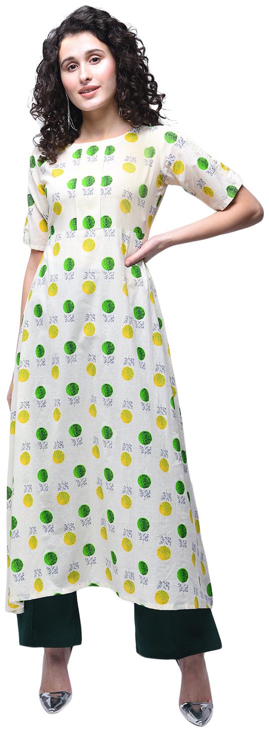 

Zoeyam s Women Multi Printed Anarkali Kurti