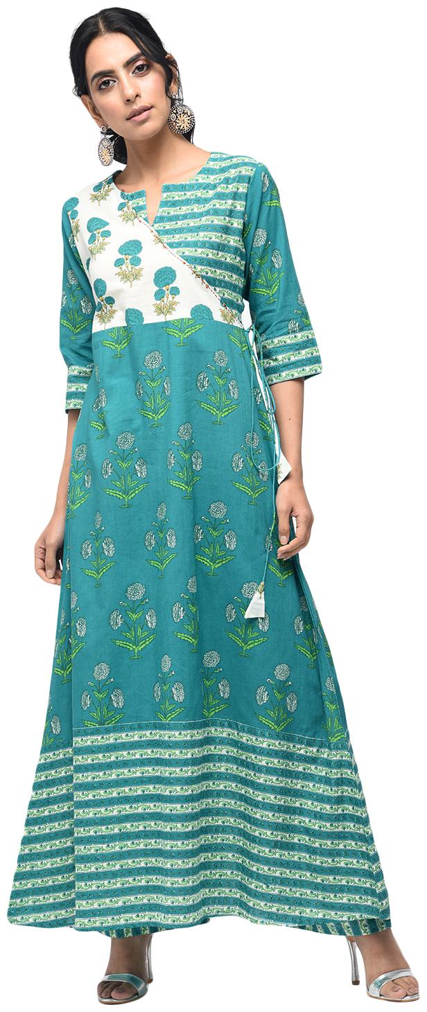 

Zoeyam s Women Multi Printed Anarkali Kurti