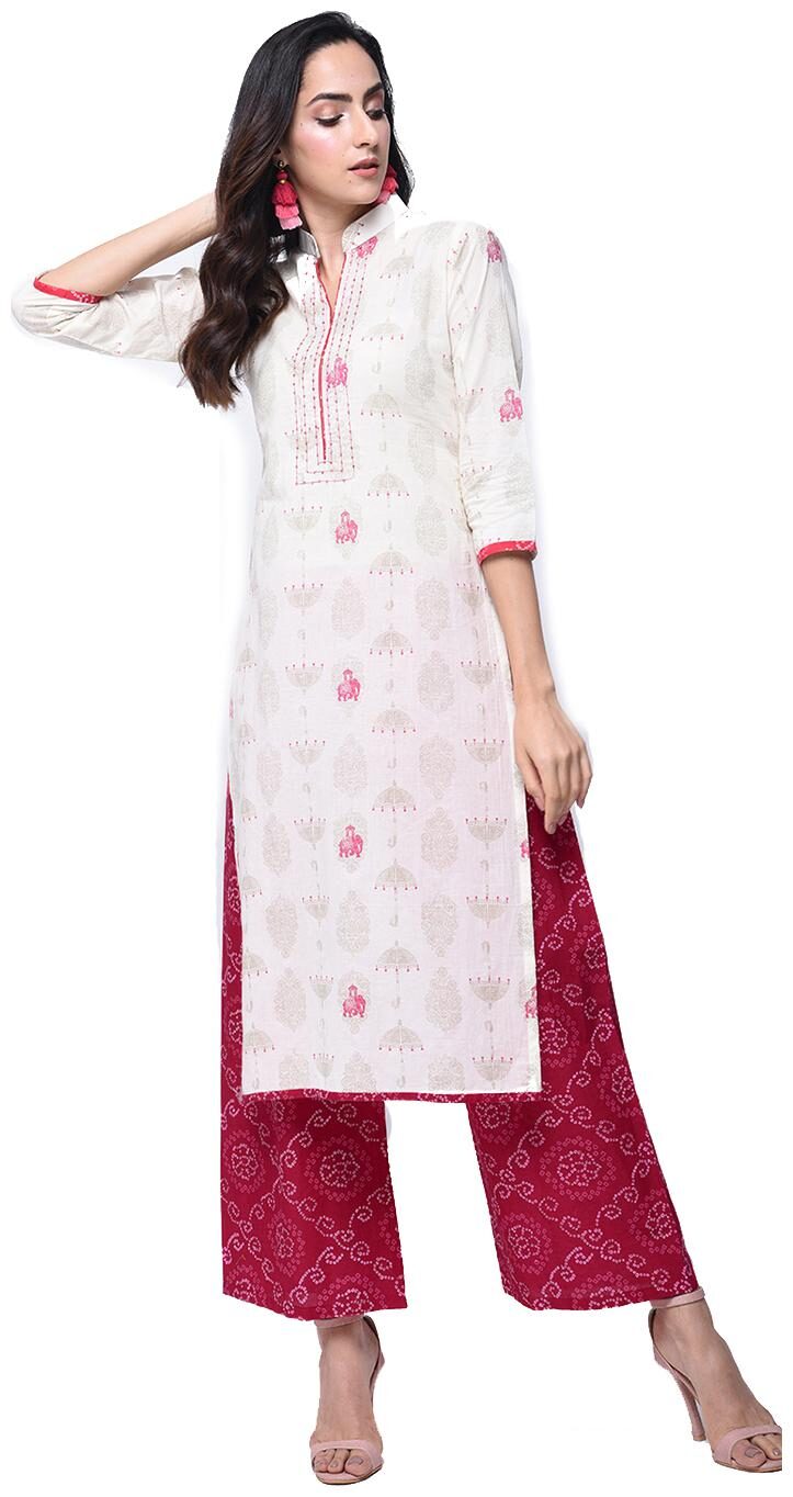 

Zoeyam s Women Multi Printed Straight Kurti