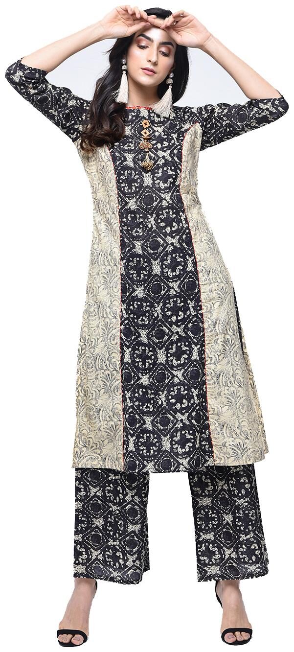 

Zoeyam s Women Multi Printed Straight Kurti