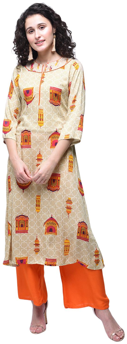 

Zoeyam s Women Multi Printed Anarkali Kurti