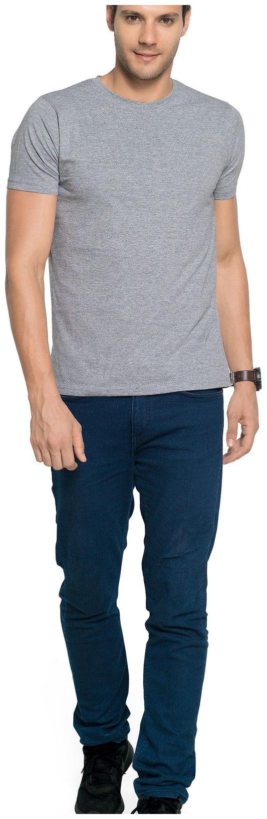 

ZORCHEE Men Grey Loose fit Cotton Round neck T-Shirt - Pack Of 1