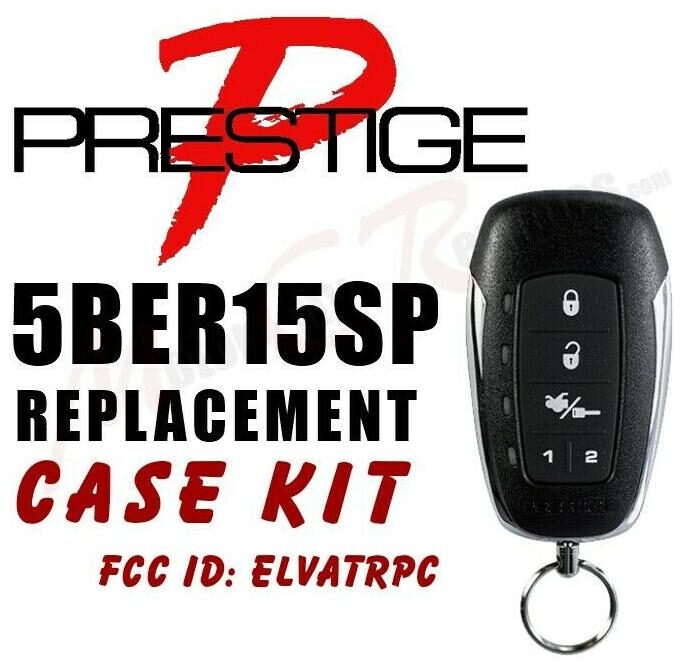 

1 NEW Prestige 5BER15SP Remote Replacement Case Kit CASE KIT ONLY