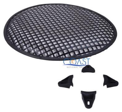 Sub Woofer Mesh Cover Waffle Speaker Grill Protect Guard DJ Car Audio S