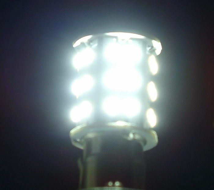 

1x BA15s Bayonet Base 30 SMD LED Bulb Replacement for 1073 1141 1156 USA