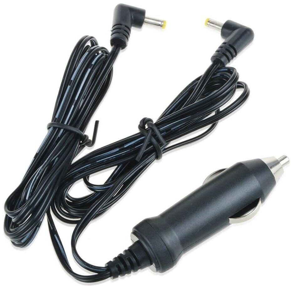 

2A Car Adapter for Sylvania SDVD8716-COM Dual Screen DVD Player Charger Power