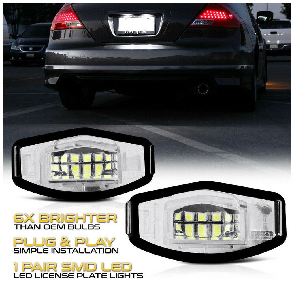 2012 acura tl license plate light