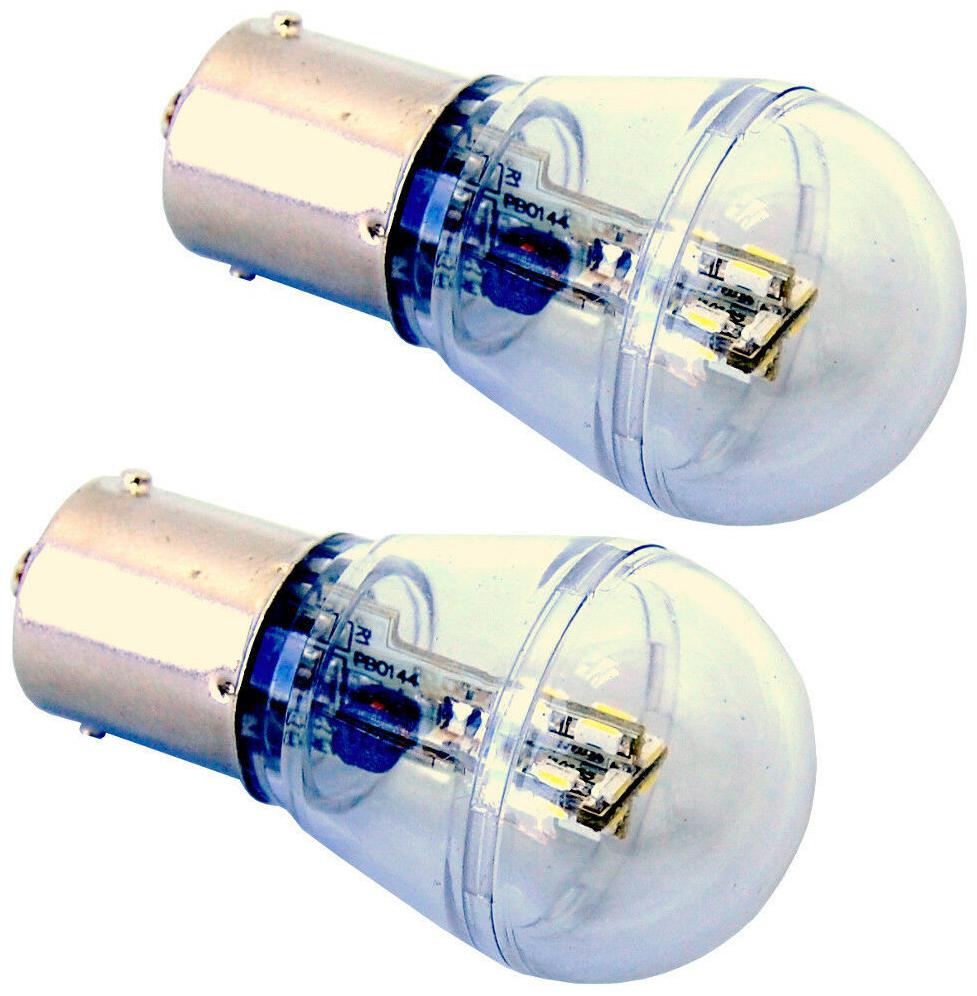 

2x HQRP Car 10-30V BA15S LED Bulbs for 382 1003 1073 1093 1129 1141 1056 1156
