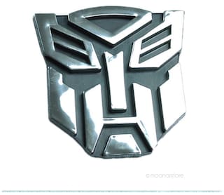 3D Logo Protector Metal Transformers AUTOBOT Prime Decal Sticker Car Emblem