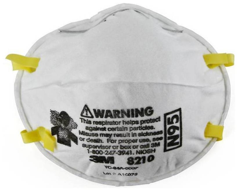 

3M 8210 Disposable Respirator Mask - Pack of 10