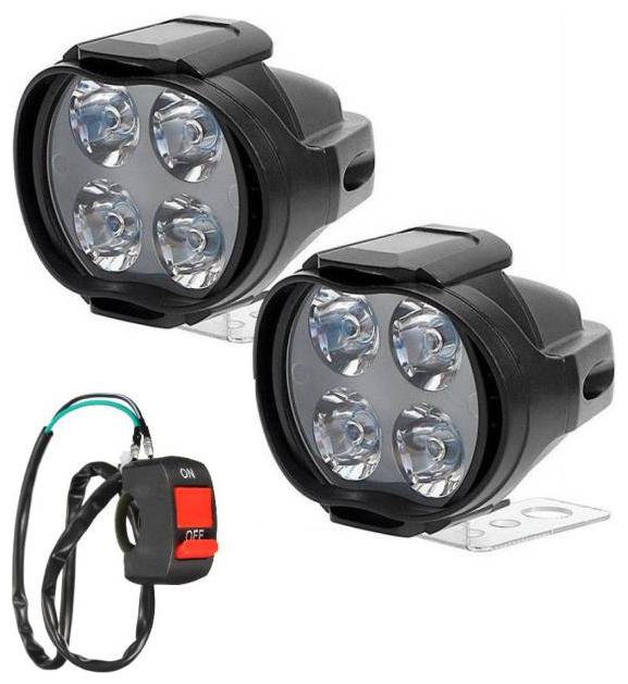 

4 LED FOG LAMP SET OF 2 WITH SWITCH SL FOR BAJAJ AVENGER 150 STREET