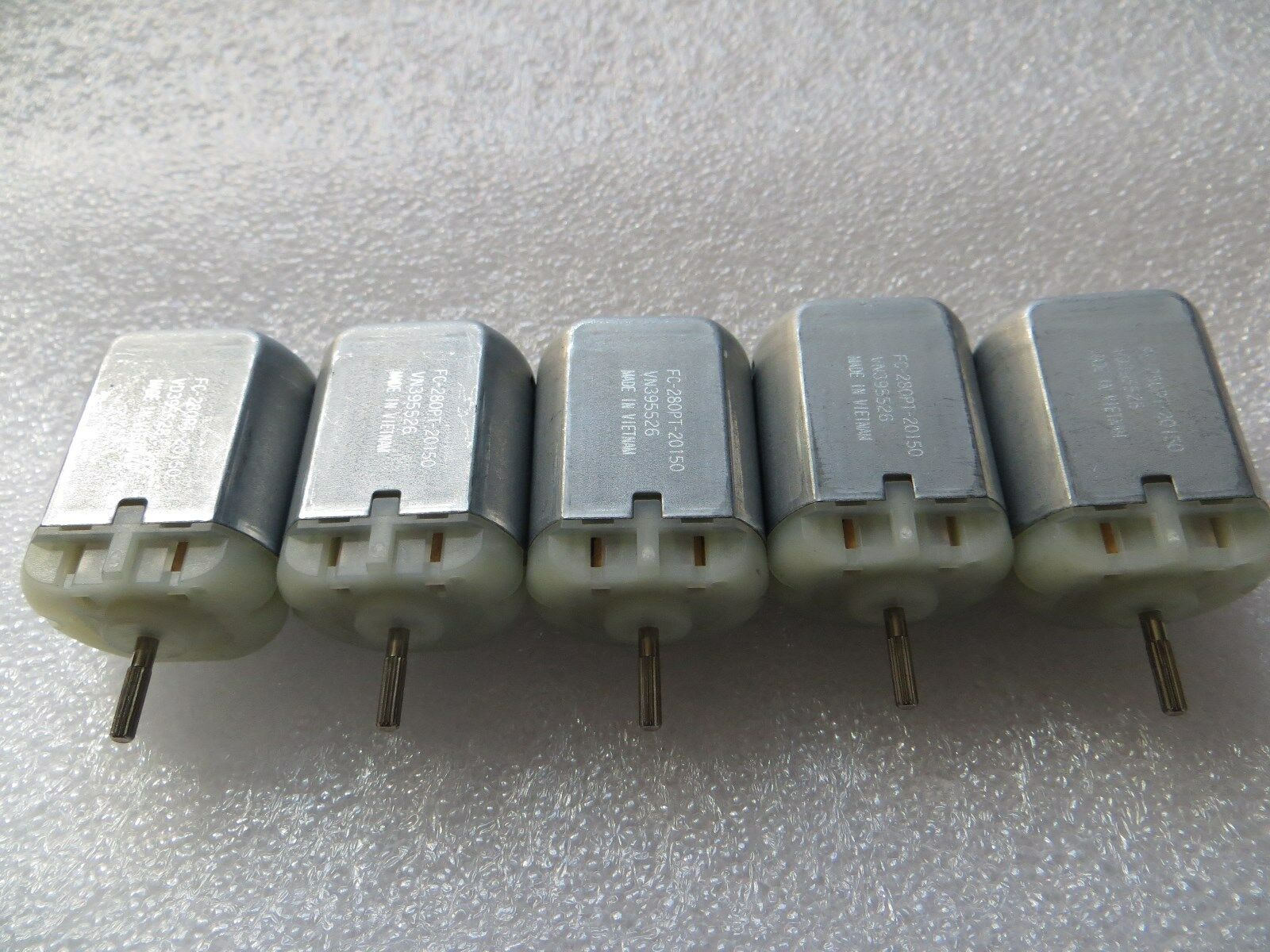 

5X Mabuchi FC-280 Door Lock Actuator Repair Motor - 12 V - 10310 RPM - 6 to 16V