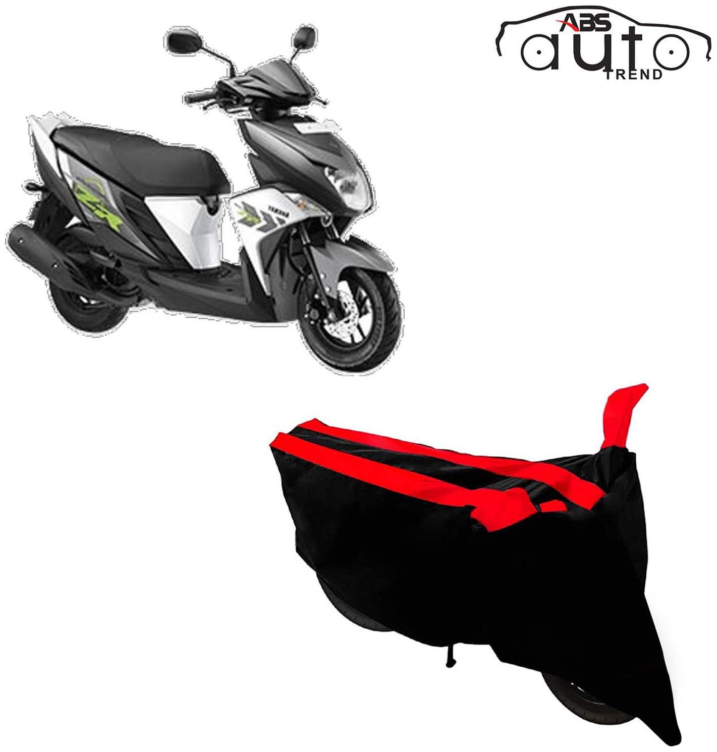 

ABS AUTO TREND Two-Wheeler Body Cover for Yamaha Ray Zr ( Black and Red )