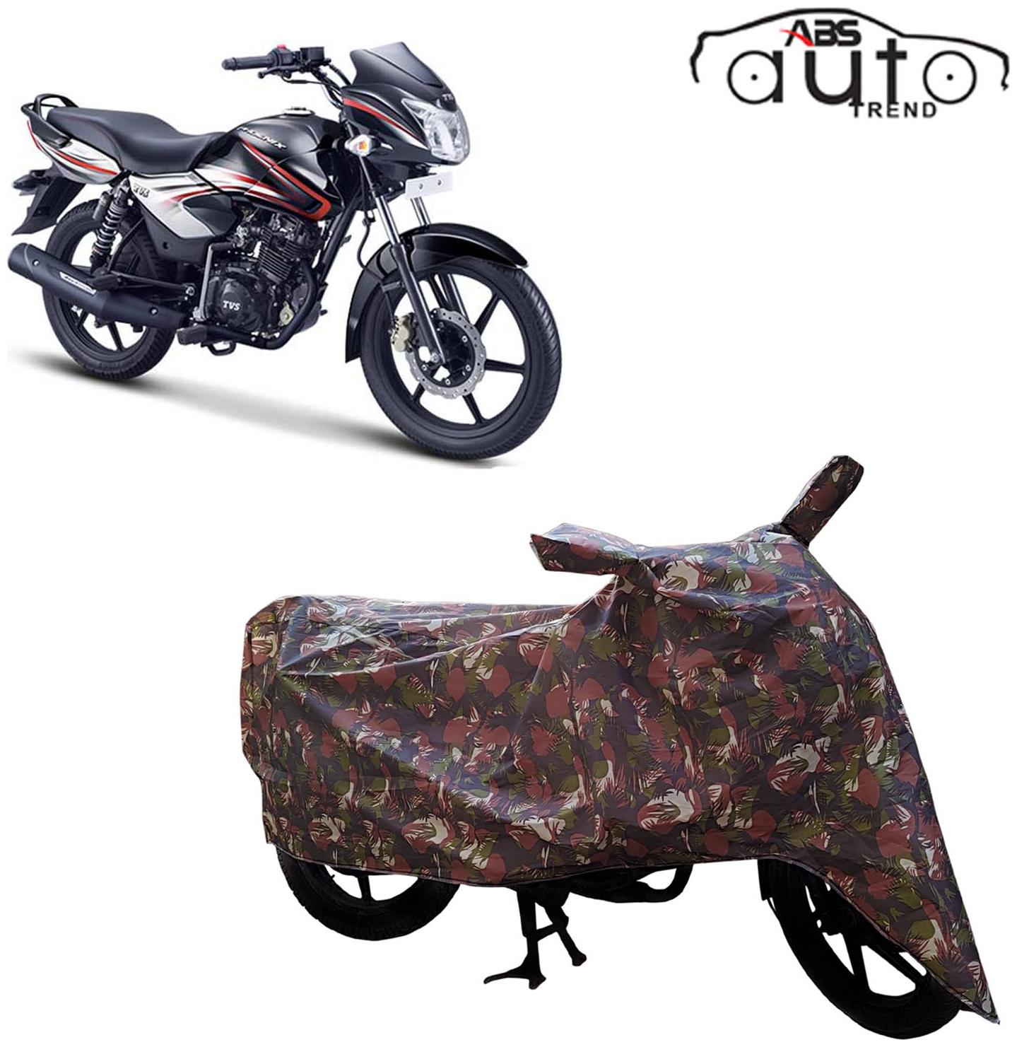 

ABS AUTO TREND Jungle Bike Body Cover for Tvs Phoenix ( Assorted )