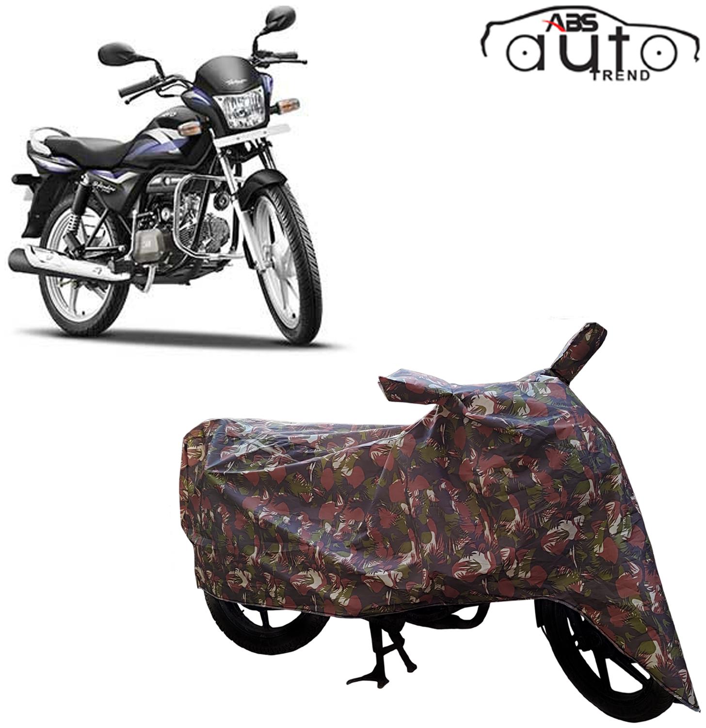 

ABS AUTO TREND Jungle Bike Body Cover for Hero Splendor Pro ( Assorted )