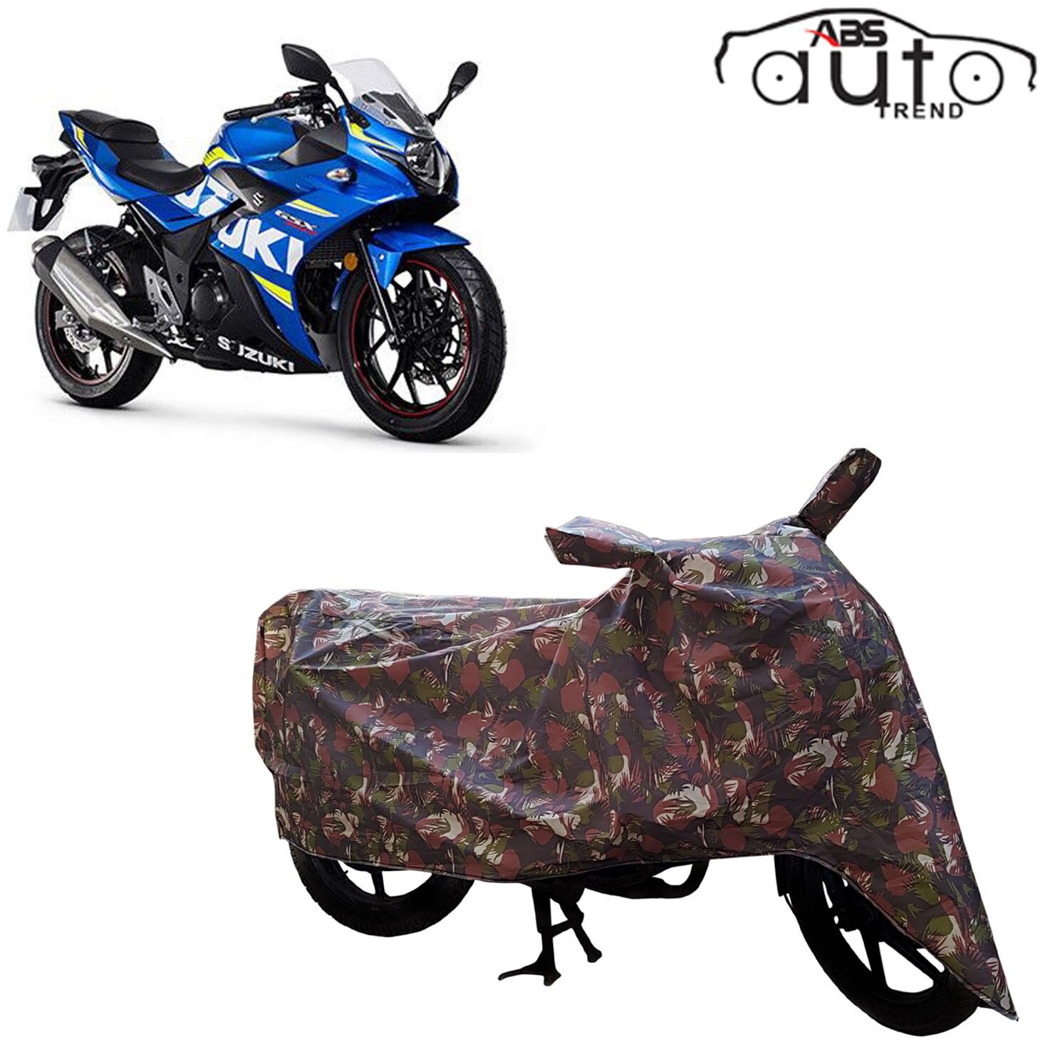 

ABS AUTO TREND Jungle Bike Body Cover for Suzuki Gixxer 250 ( Assorted )