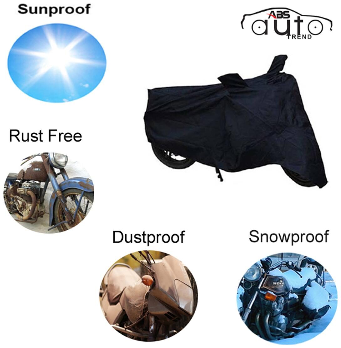 

ABS AUTO TREND Bike Body Cover For Bajaj Plusar 150 ( Black )