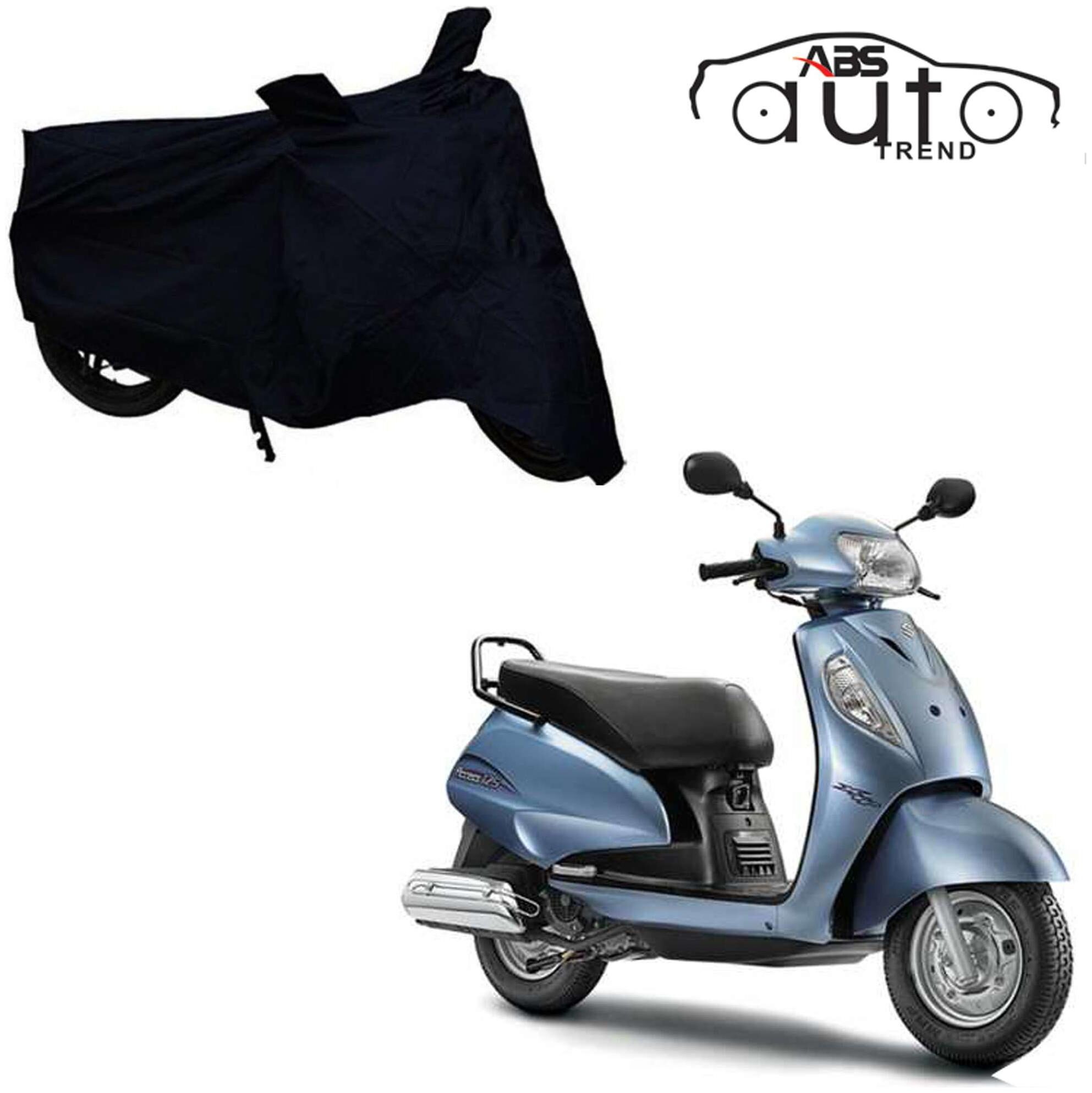 

ABS AUTO TREND Bike Body Cover For Suzuki Access 125 ( Black )