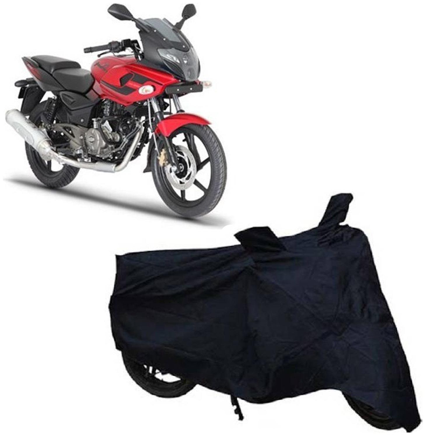 

ABS AUTO TREND Two Wheeler Black Body Cover For Bajaj Pulsar 220F ( Black )