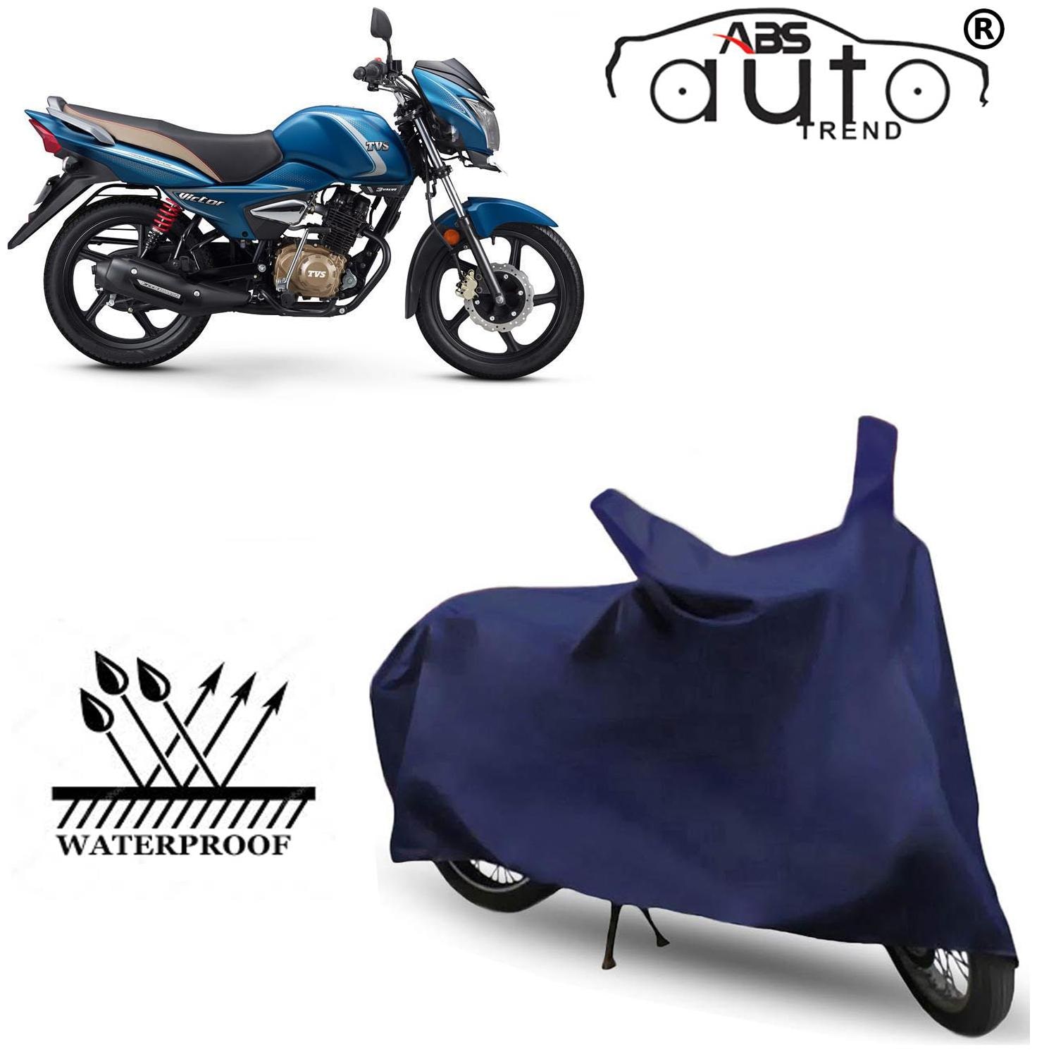 

ABS AUTO TREND Waterproof Two Wheeler Cover For Tvs Victor