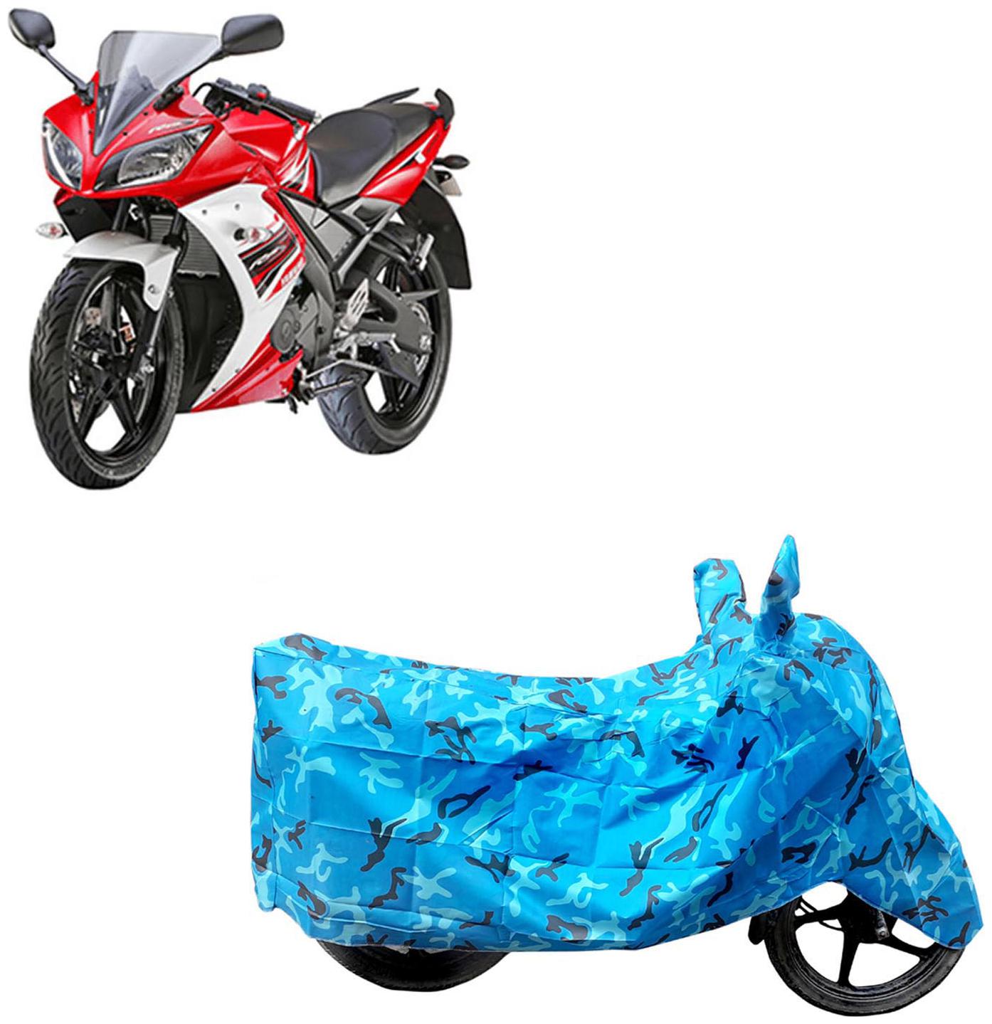 

ABS AUTO TREND Two Wheeler Body Cover For Yamaha Yzf R15S Blue