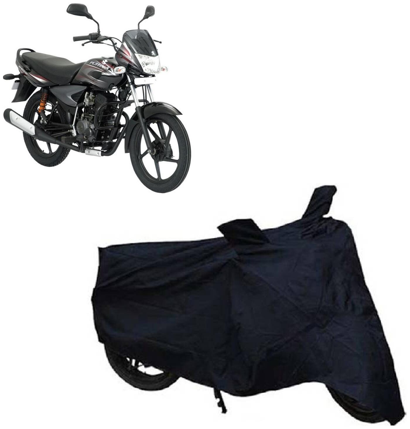 

ABS AUTO TREND Waterproof Bike Body Cover For Bajaj Platina Comfertech (Black)