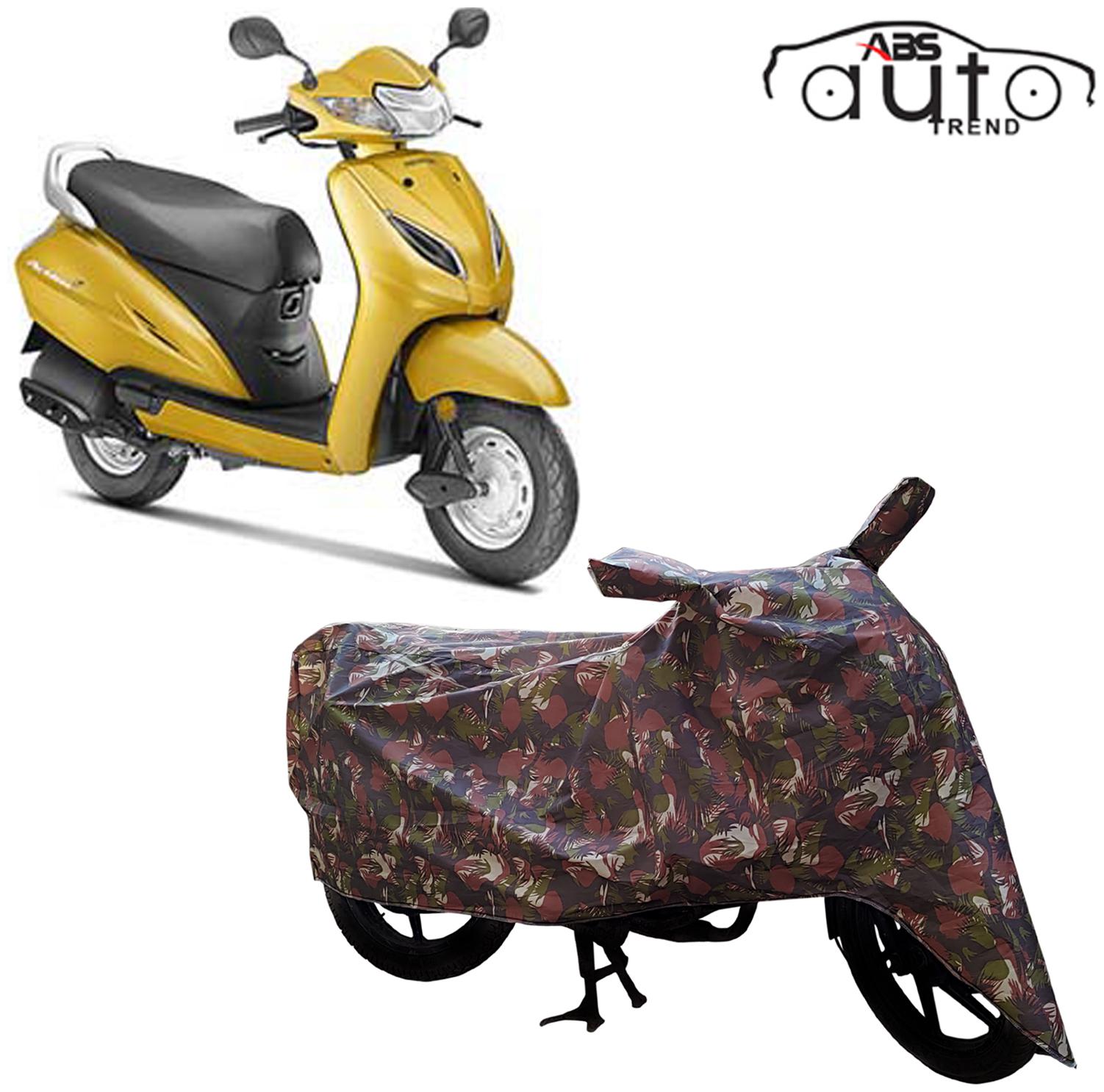 

ABS AUTO TREND Jungle Bike Body Cover for Honda Activa 5G ( Multi )