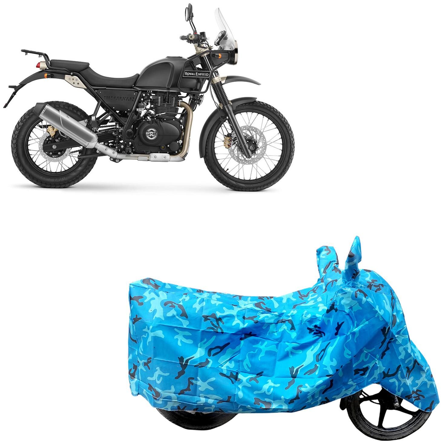 

ABS AUTO TREND Two Wheeler Body Cover For Royal Enfield Continental Std Blue