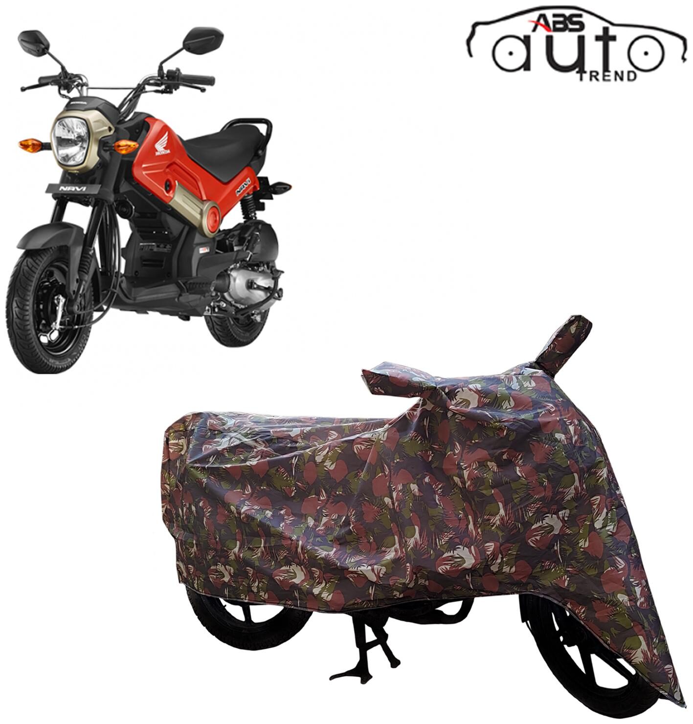 

ABS AUTO TREND Jungle Bike Body Cover for Honda Navi ( Multi )