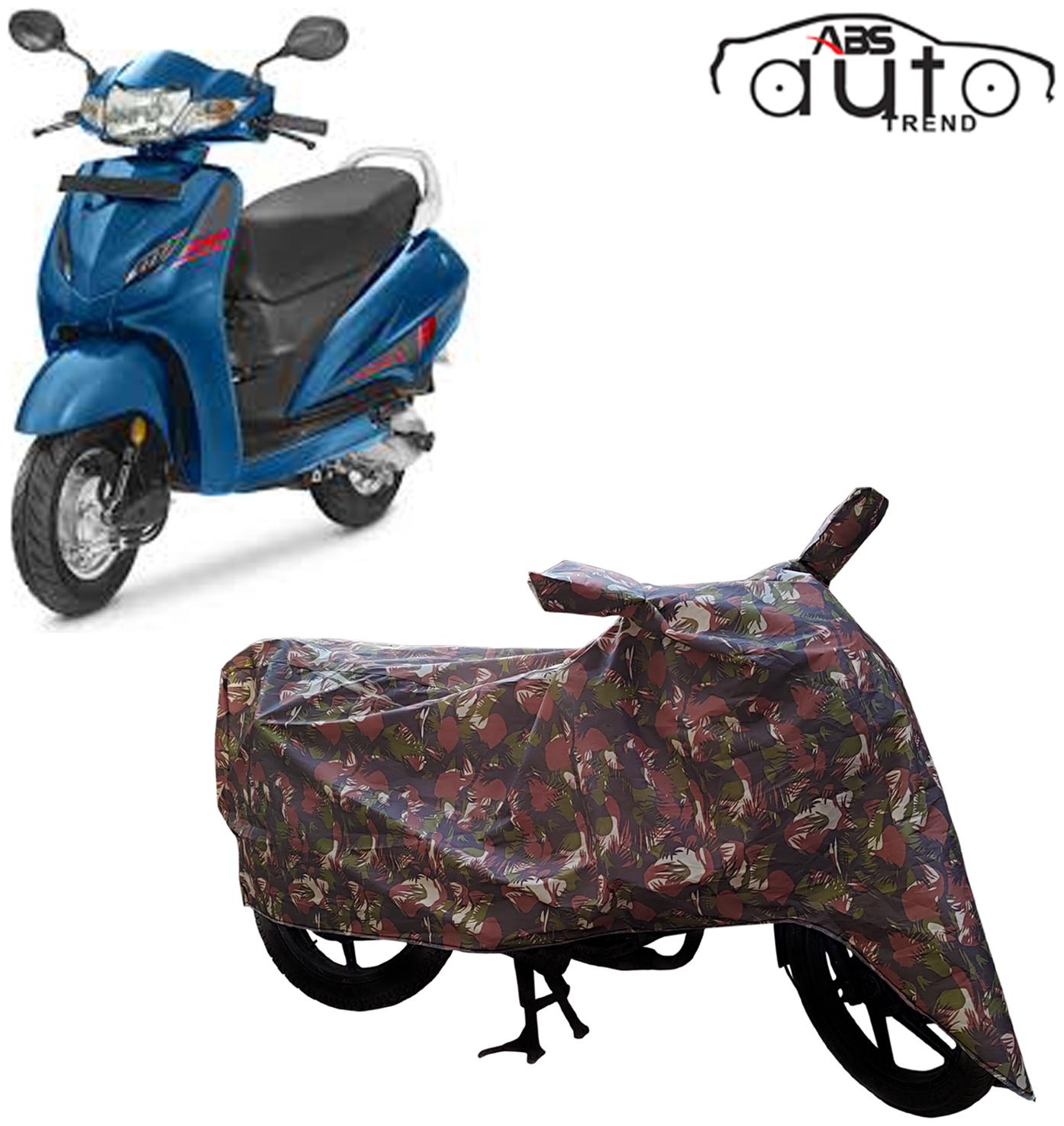 

ABS AUTO TREND Jungle Bike Body Cover for Honda Activa 4G ( Multi )