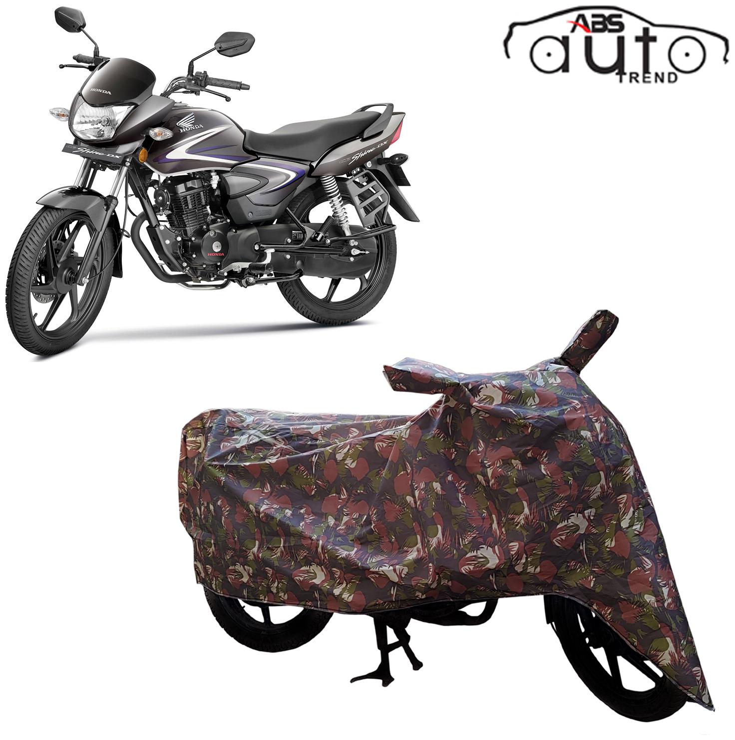 

ABS AUTO TREND Jungle Bike Body Cover for Honda Cb Shine ( Multi )